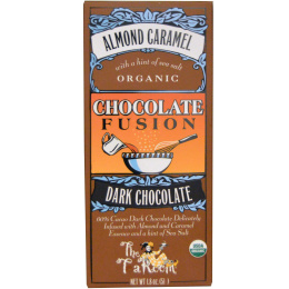 The Tea Room, Шоколадный напиток Chocolate Fusion с темным шоколадом, миндалем и карамелью, 1.8 унций (51 г) (Discontinued Item)
