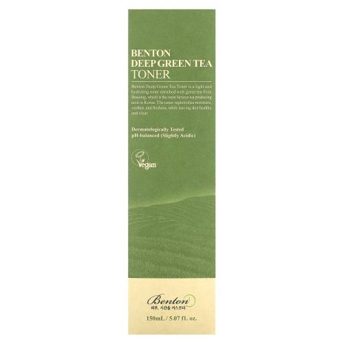 Benton, Глубокий тоник с зеленым чаем, 5,07 жидк.унц. (150 мл)