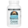 Source Naturals, Инозитол и холин, 800 мг, 100 таблеток