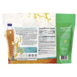 Jigsaw Health, Pickleball Cocktail®, смесь для приготовления напитков с электролитами без сахара, апельсин, 60 пакетиков по 5 г