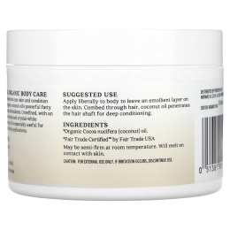 Aura Cacia, Органическое средство для улучшения состояния кожи, кокосовое масло, 6,25 унц. (177 г)