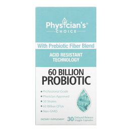 Physician's Choice, 60 Billion Probiotic, 30 Vegetarian Capsules