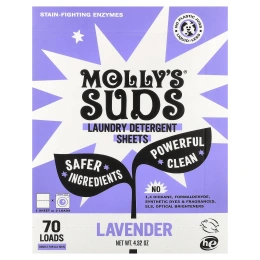 Molly's Suds, моющее средство для стирки, лаванда, 35 шт.