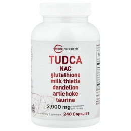 Micro Ingredients, TUDCA, 240 капсул