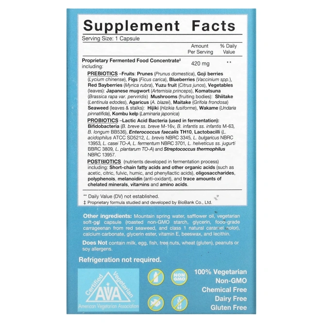 Dr. Ohhira's, Essential Formulas Inc., Professional Formula Probiotics, 120 капсул