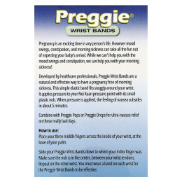 Preggie, ремешок для запястья, розовый, 4 шт.