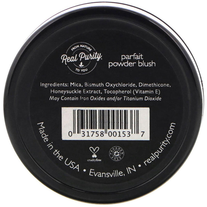 Real Purity, Румяна, оттенок парфе