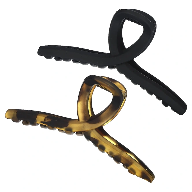 Kitsch, когтеточки из переработанного пластика, черные и черепаховые, 2 шт.