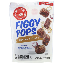Made in Nature, Figgy Pops™, с орехами и желе, 119 г (4,2 унции)
