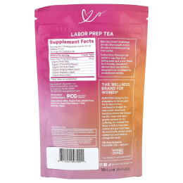 Pink Stork, Labor Prep Tea, сладкий цветочный чай, 15 пакетиков, 37,5 г (1,3 унции)
