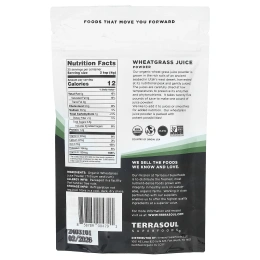 Terrasoul Superfoods, порошок из сока ростков пшеницы, 141 г (5 унций)