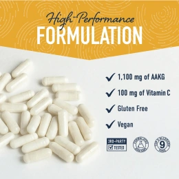 SMNutrition, AKG с витамином C, 180 капсул