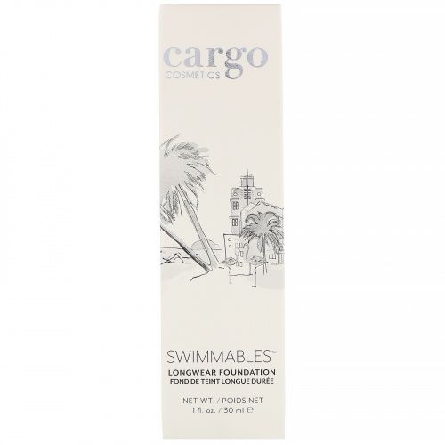 Cargo, Swimmables, стойкая тональная основа, оттенок 70, 30 мл