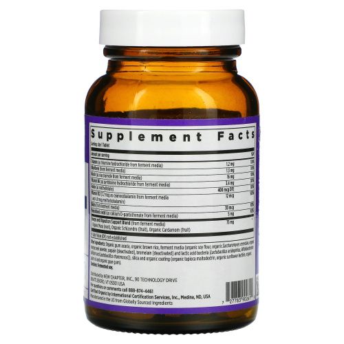 New Chapter, Fermented Vitamin B Complex, 60 Vegan Tablets