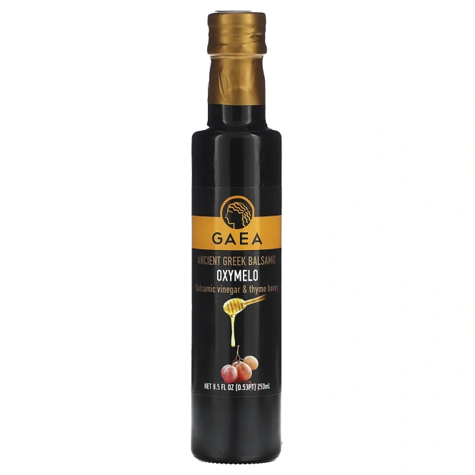 Gaea, Ancient Greek Balsamic, OXYMELO, бальзамический уксус и чабрец, 250 мл (8,5 жидк. унц.)