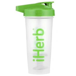 iHerb Exclusive, всё для спорта, бутылка-шейкер в праздничном наборе из 7 продуктов
