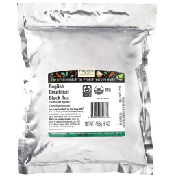 Frontier Co-op, органический черный чай «Английский завтрак», 453 г (16 унций)