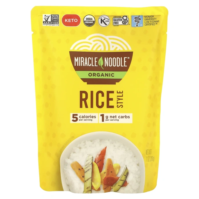 Miracle Noodle, Рисовый, 200 г (7 унций)