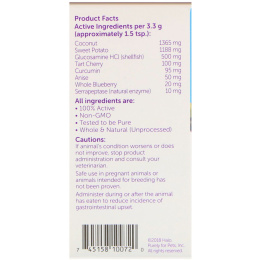 Halo, Поддержка суставов и бедер, для собак, 3,5 унции (100 г)