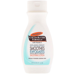 Palmer's, Разглаживающий лосьон на основе формулы с маслом какао, витамином Е, альфа/бета-оксикислотами, 8,5 ж. унц.(250 мл)