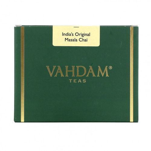 Vahdam Teas, Оригинальный индийский чай масала, 100 г (3,53 унции)