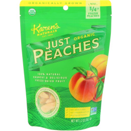 Karen's Naturals, Organic Just Peaches, 1.2 oz (34 g)