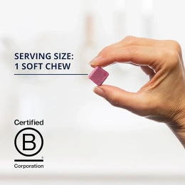 Metagenics, HerWellness™, средство для быстрого снятия стресса, со вкусом ягодного ассорти, 30 жевательных таблеток