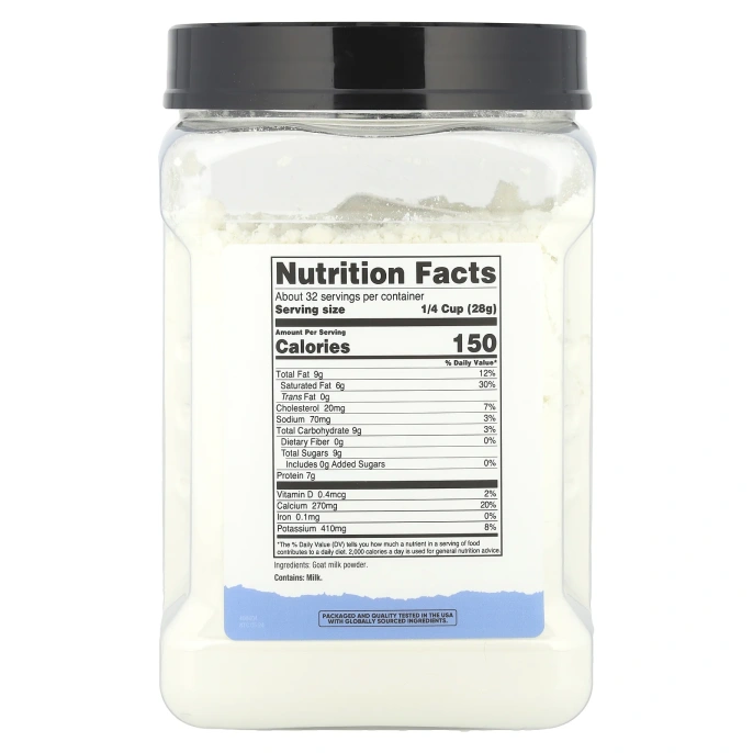 Nutricost, Pantry, сухое козье молоко, 907 г (32,4 унции)