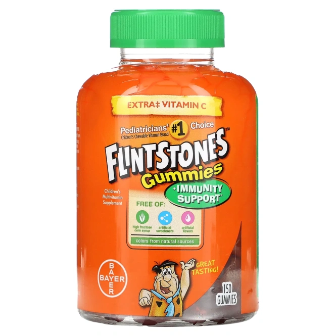 Flintstones, Жевательные конфеты, мультивитамин для детей, 150 конфет
