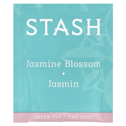 Stash Tea, зеленый чай, цветы жасмина, 20 чайных пакетиков, 38 г (1,3 унции)