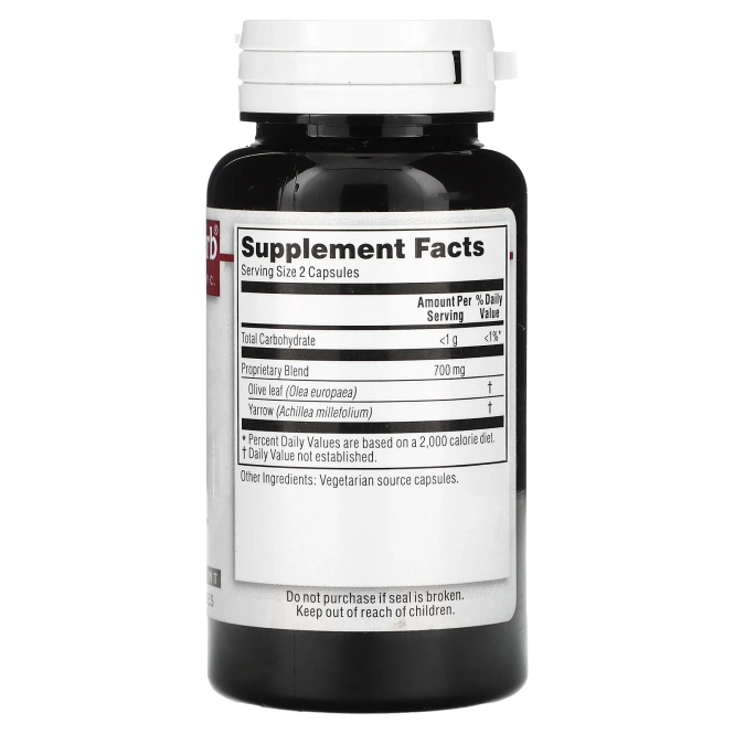 Kroeger Herb Co, Оливковые листья, 100 вегетарианских капсул