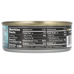 Crown Prince Natural, австралийский тунец, небольшими кусками, в родниковой воде, без добавления соли, 142 г (5 унций)