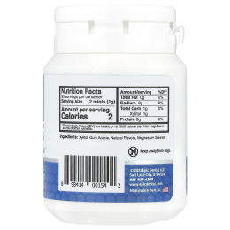 Epic Dental, ксилитол, перечная мята, без сахара, 180 шт.