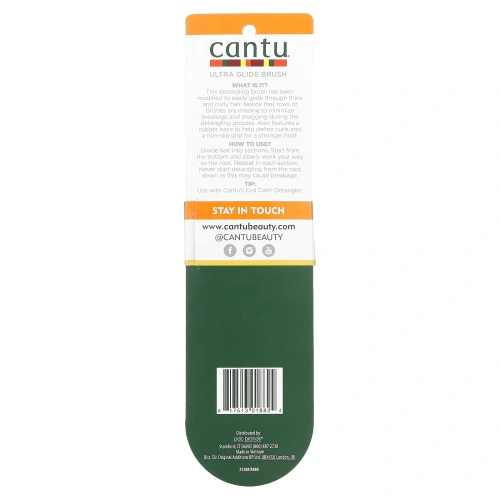 Cantu, Detangle, кисть для скольжения, 1 шт.