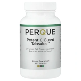 PERQUE, Potent C Guard Tabs™, 100 таблеток