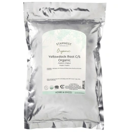 Starwest Botanicals, органический корень желтоватого щавеля, нарезанный и просеянный, 453,6 г (1 фунт)