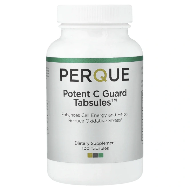 PERQUE, Potent C Guard Tabs™, 100 таблеток