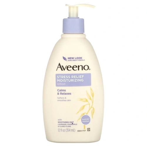 Aveeno, Active Naturals, увлажняющий лосьон с расслабляющим действием, 354 мл (12 жидких унций)