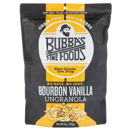 Bubba's Fine Foods, UnGranola, бурбонская ваниль, 170 г