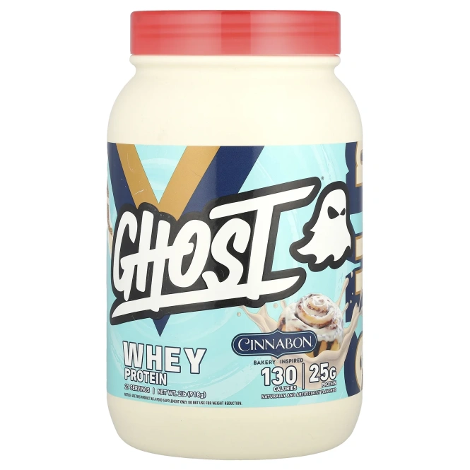 Ghost, Сывороточный протеин, Cinnabon®, 918 г (2 фунта)