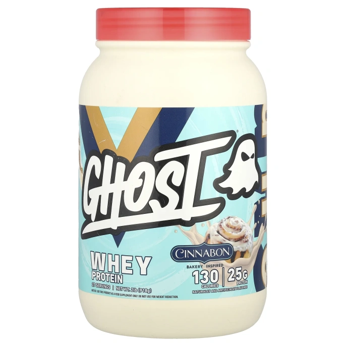 Ghost, Сывороточный протеин, Cinnabon®, 918 г (2 фунта)