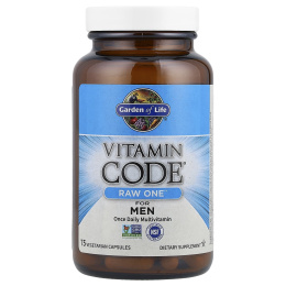 Garden of Life Vitamin Code RAW One For Men - МУЛЬТИВИТАМИНЫ ДЛЯ МУЖЧИН, 75 капсул