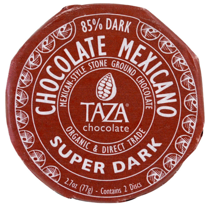 Taza Chocolate, Мексиканский шоколад, Супер-темный, 2 диска