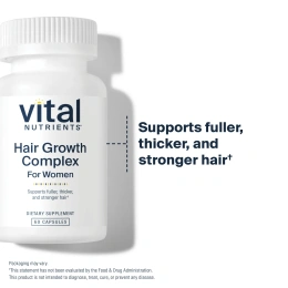 Vital Nutrients, комплекс для роста волос для женщин, 60 капсул
