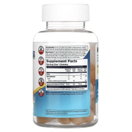 KAL, цитрат магния, со вкусом апельсина и ванили, 60 жевательных таблеток