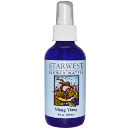 Starwest Botanicals, Цветочные воды, иланг-иланг, 4 жидк. унц. (118 мл)