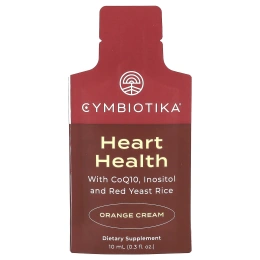 Cymbiotika, Heart Health, апельсиновый крем, 30 пакетиков по 10 мл (0,3 жидк. Унции)