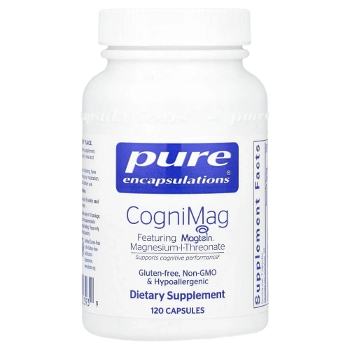 Pure Encapsulations, CogniMag, 120 капсул