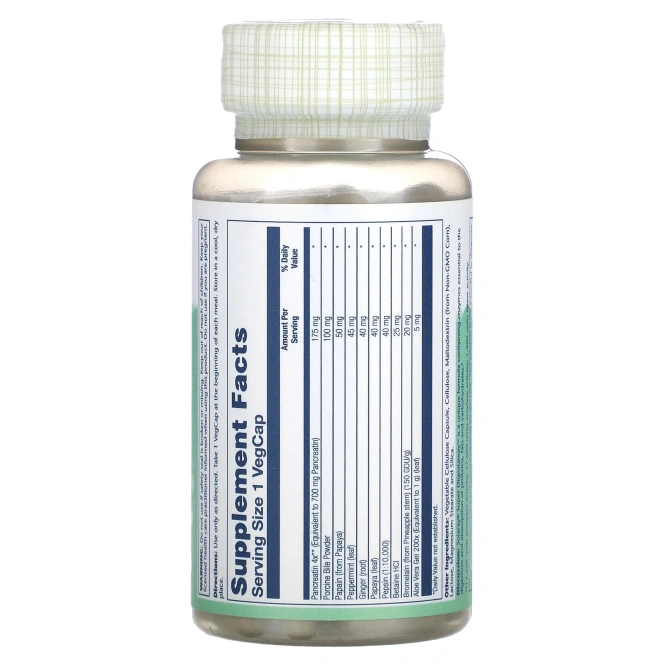 Solaray, Super Digestaway (отличное пищеварение), 90 капсул