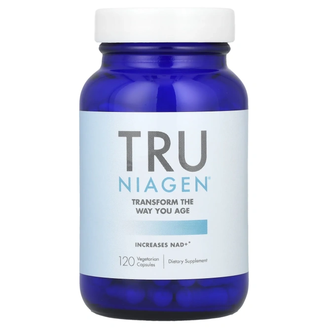 Tru Niagen, никотинамид рибозид хлорид, 120 вегетарианских капсул